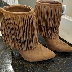 Fringe Booties